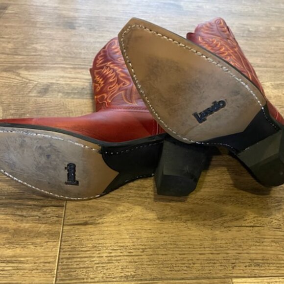 Women's Laredo Red Cowgirl boots - Picture 4 of 4